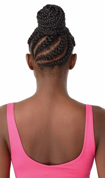 Outré chignon bun tresse africaine Zora Braid Medium