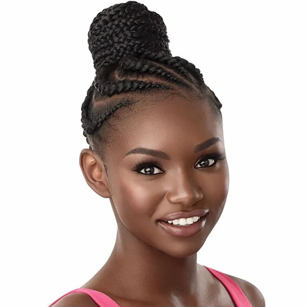Postiche chignon bun tresse africaine Zora Braid Medium - Outré 