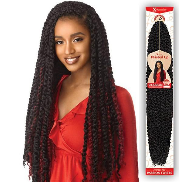 PASSION BOHEMIAN CURL TWISTED UP Mèches X-PRESSION Crochet Braids Outre 
