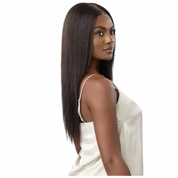 Lace Front Naturelle Ultra HD 13X4 VIRGIN STRAIGHT 24 pouces profil - Outré