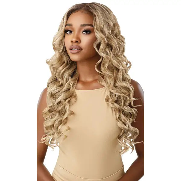 Perruque Lace Front Wig ondulée Charisma Perfect Hair Line 13x6 Outré en blond - diouda