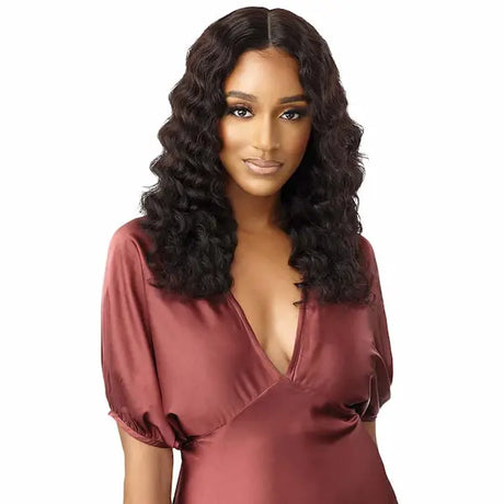 perruque naturelle Cheveux 100% vierges Loose Deep lace front invisible Ultra HD 20 Pouces grade 9+ - Outré 