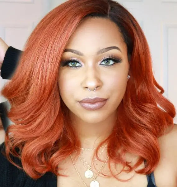 Perruque LACE FRONT WIG Outré Neesha 203 en roux 