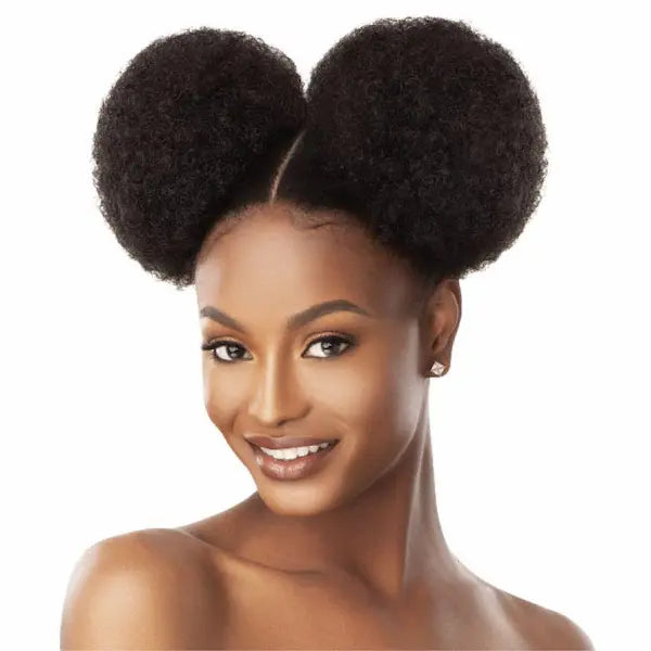 2 Postiches Outré Quick Pony AFRO PUFF DUO LARGE 