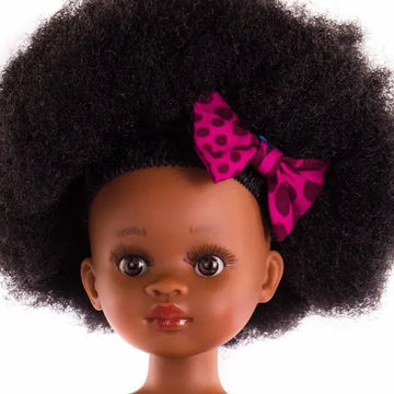 Poupée afro à beaux cheveux • Enfant World