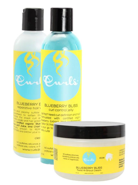 Programme Wash And Go CURLS Blueberry Bliss 