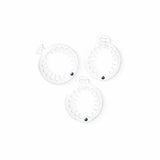 PuffCuff Mini Lot de 3 Anneaux transparents