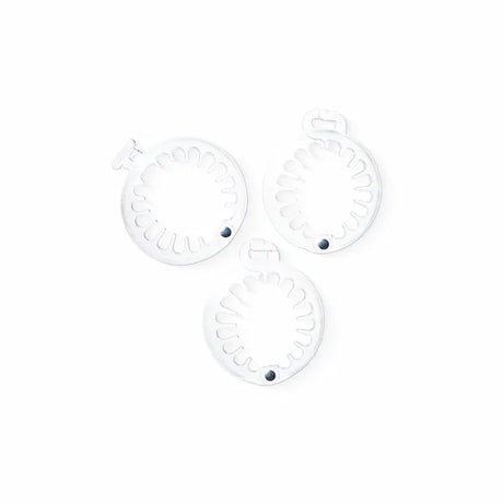PuffCuff Mini Lot de 3 Anneaux transparents