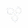 PuffCuff Mini Lot de 3 Anneaux transparents