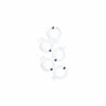 PuffCuff Lots de 5 anneaux transparents TEENYS 