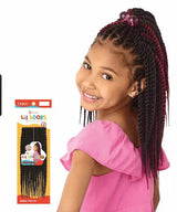 Twist Braids courts Mèches Crochet Outré X-pression Lil Looks SENEGAL TWIST 10 pouces