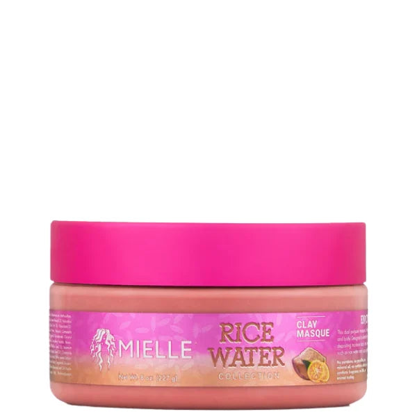 mielle organics masque Rice Water Clay Masque détox cheveux à  l'ARGILE & EAU DE RIZ