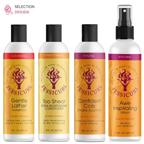 Le meilleur des soins pour cheveux ondulés dans la routine Jessicurl 