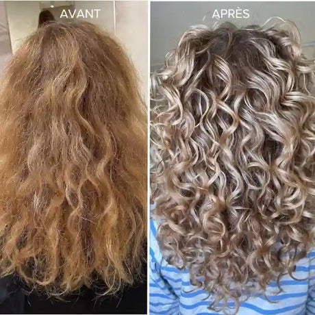 Routine cheveux ondulés naturels ou colorés Jessicurl