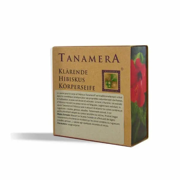 Savon clarifiant pour le corps à l'Hibiscus - Tanamera 