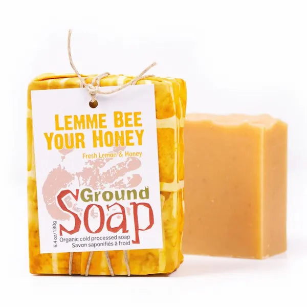 Savon Surgras Visage et Corps Naturel saponifié à froid Ground Soap Lemme Bee Your Honey