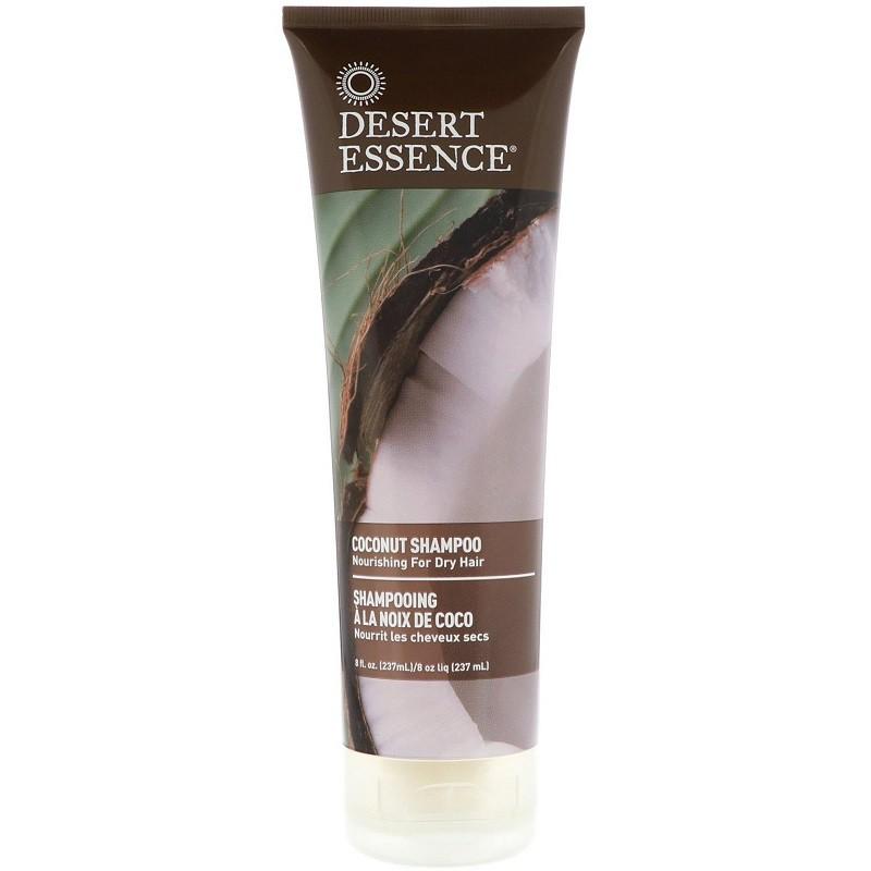 Desert Essence - Shampoing Noix de Coco Cheveux secs