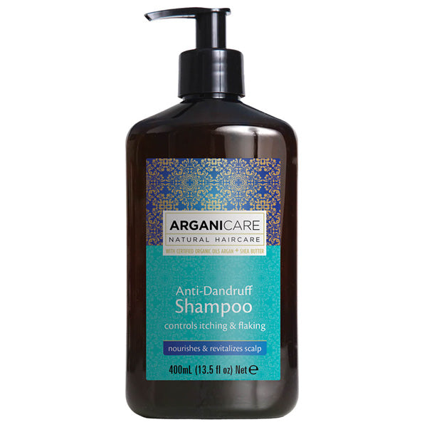 shampoing anti pelliculaire arganicare argan 400ml