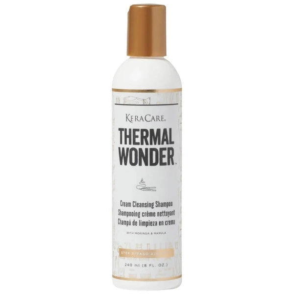 KeraCare Thermal Wonder - Cream Cleansing Shampoo Shampoing Crème nettoyant pour lisser les cheveux