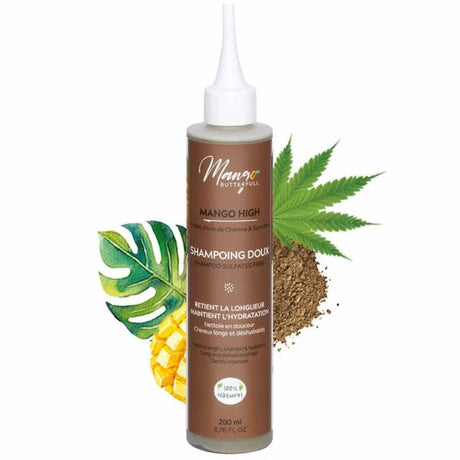 Shampoing doux 100% naturel HIGH - Mango Butterfull Shampoing Doux 