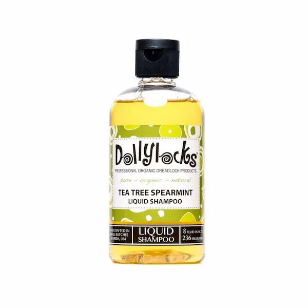 Shampooing Clarifiant Locks - Dollylocks Liquid Shampoo Tea Tree Spearmint 236 ml