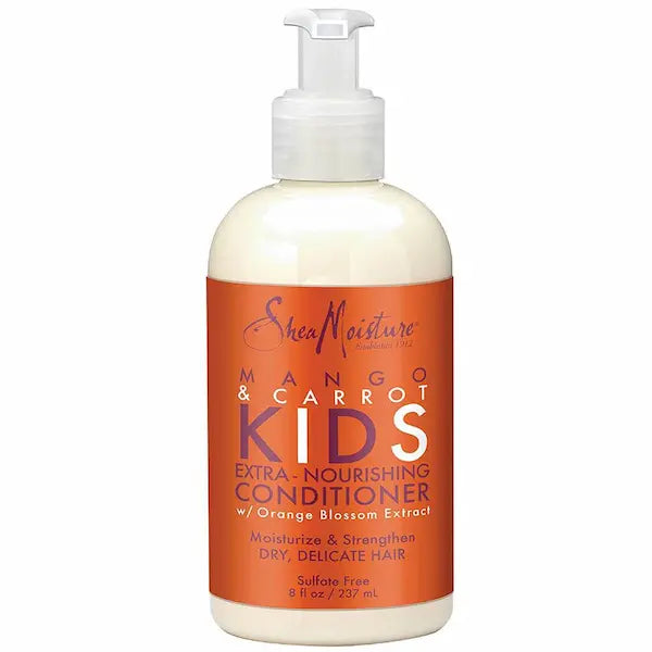 Shea Moisture KIDS après-shampoing hydratant Mango & Carrot Extra Nourishing Conditioner. 237ML