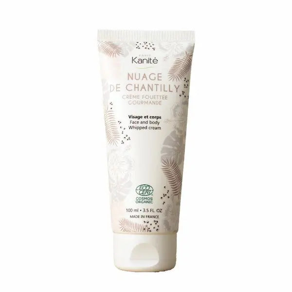 Soin Bio visage et corps tube 100 ml - Kanité Nuage de Chantilly Crème fouettée gourmande 