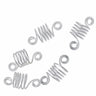 Hair rings 5 bijoux argentés pour nattes, locks, vanilles, tresses ou box braids