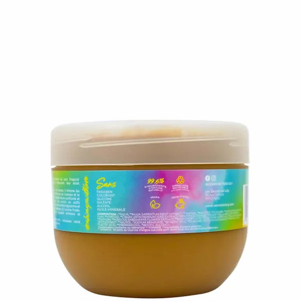  Les Secrets de Loly Tropical Détox Rituel Soin Clarifiant 4 en 1 pour cheveux bouclés