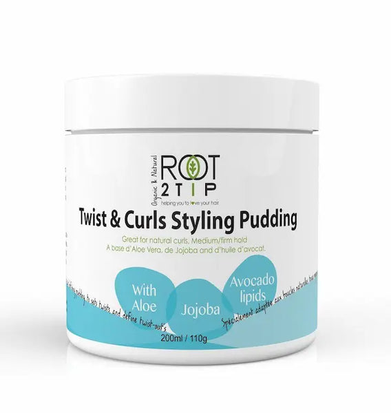 Root2Tip  Mousse Coiffante Twist & Curls Pudding 